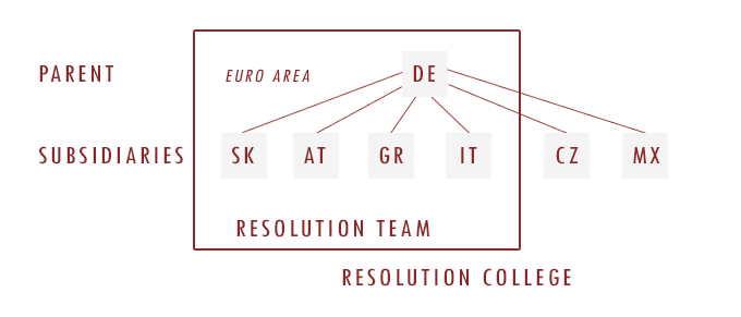 International cooperation, Resolution teams and resolution colleges